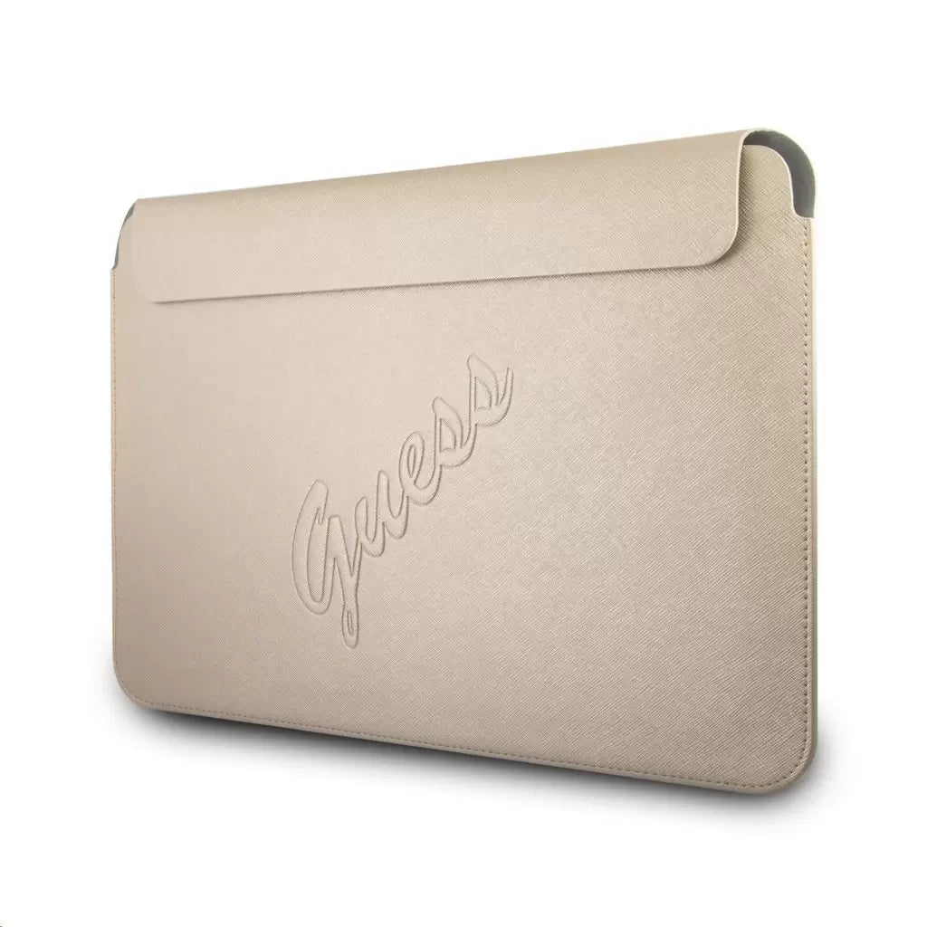 Guess laptop táska arany 13″ GUCS13PUSASLG – 12-14" laptop táskák a Guess kínálatából | Domshop
