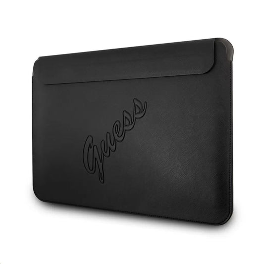 Guess laptop táska fekete 13″ GUCS13PUSASBK – 12-14" laptop táskák a Guess kínálatából | Domshop