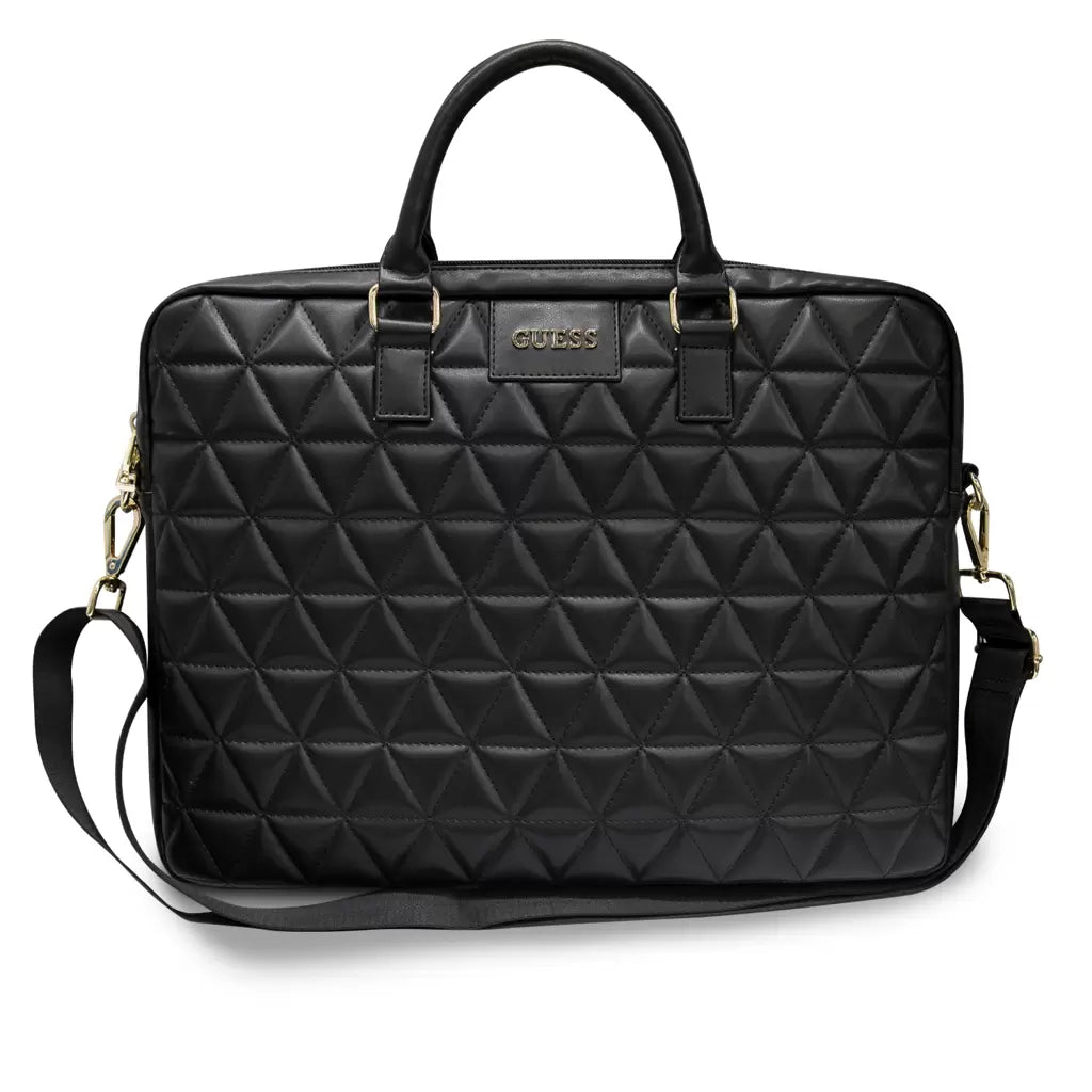 Guess laptop táska fekete 15″ GUCB15QLBK – 15-16" laptop táskák a Guess kínálatából | Domshop