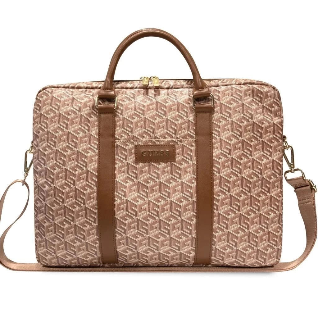 Guess laptop táska Világosbarna 15 / 16” GUCB15HGCFSEW