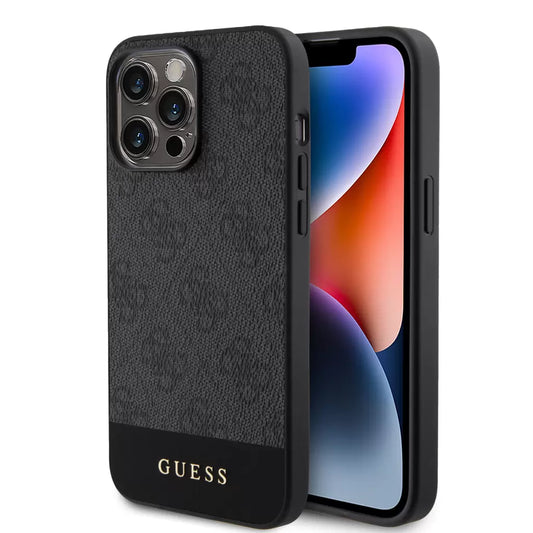 Guess tok Fekete Apple Iphone 15 Pro Max készülékhez GUHMP15XG4GLGR – a Guess kínálatából | Domshop