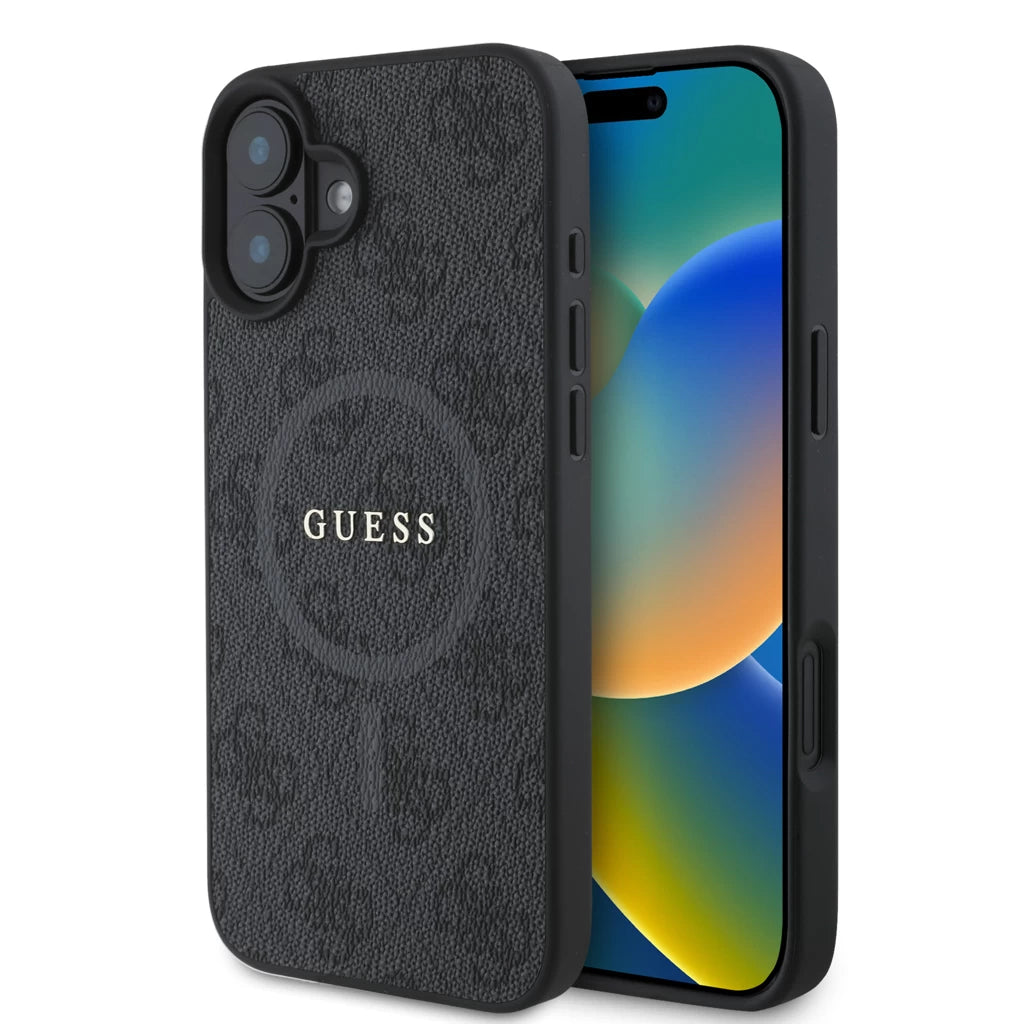 Guess tok Fekete Apple iPhone 16 GUHMP16SG4GFRK – iPhone 16 tok a Guess kínálatából | Domshop