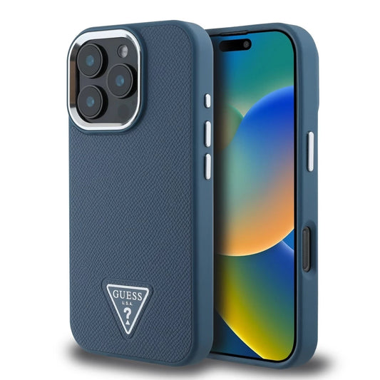 Guess tok sötétkék GUHMP16LPGTSPSB Apple iPhone 16 Pro készülékhez – a Guess kínálatából | Domshop