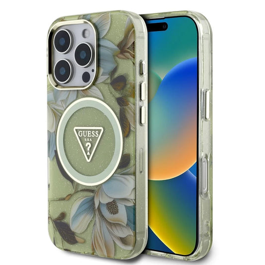 Guess tok virágmintás GUHMP16LHFLPEDN Apple iPhone 16 Pro készülékhez – a Guess kínálatából | Domshop