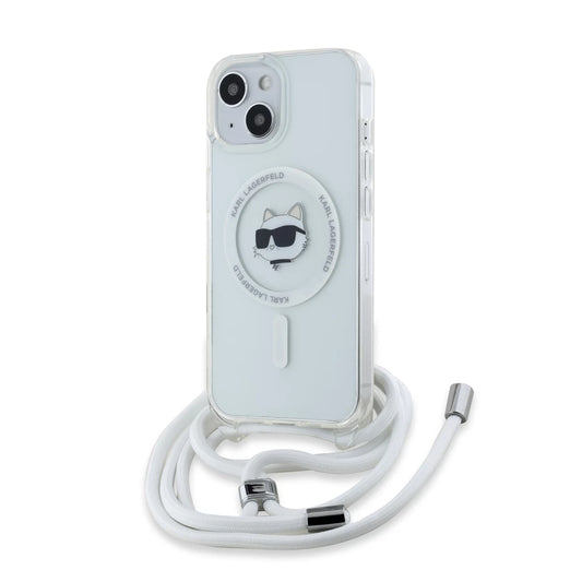 Karl Lagerfeld crossbody tok átlátszó KLHMP15SHCCHNT Apple Iphone 15 készülékhez – iPhone 15 tok a Karl Lagerfeld kínálatából | Domshop