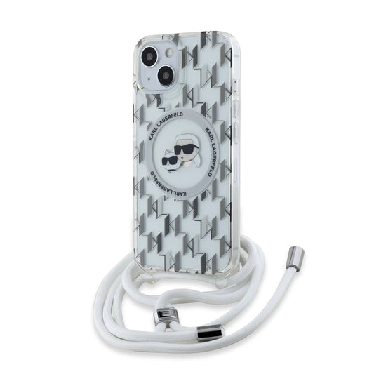 Karl Lagerfeld crossbody tok átlátszó KLHMP15SHCKCKLCT Apple Iphone 15 készülékhez – iPhone 15 tok a Karl Lagerfeld kínálatából | Domshop