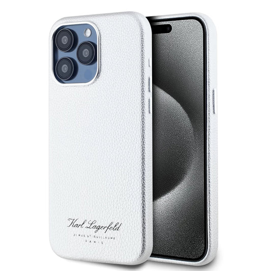 Karl Lagerfeld tok szürke KLHCP15LPGWCMKHG Apple Iphone 15 Pro készülékhez – iPhone 15 Pro tok a Karl Lagerfeld kínálatából | Domshop