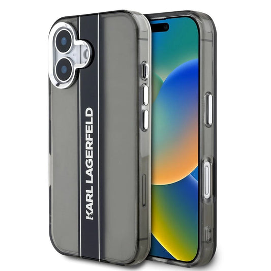 Karl Lagerfeld tok szürke KLHCP16SHCFCPSCK Apple iPhone 16 készülékhez – a Karl Lagerfeld kínálatából | Domshop