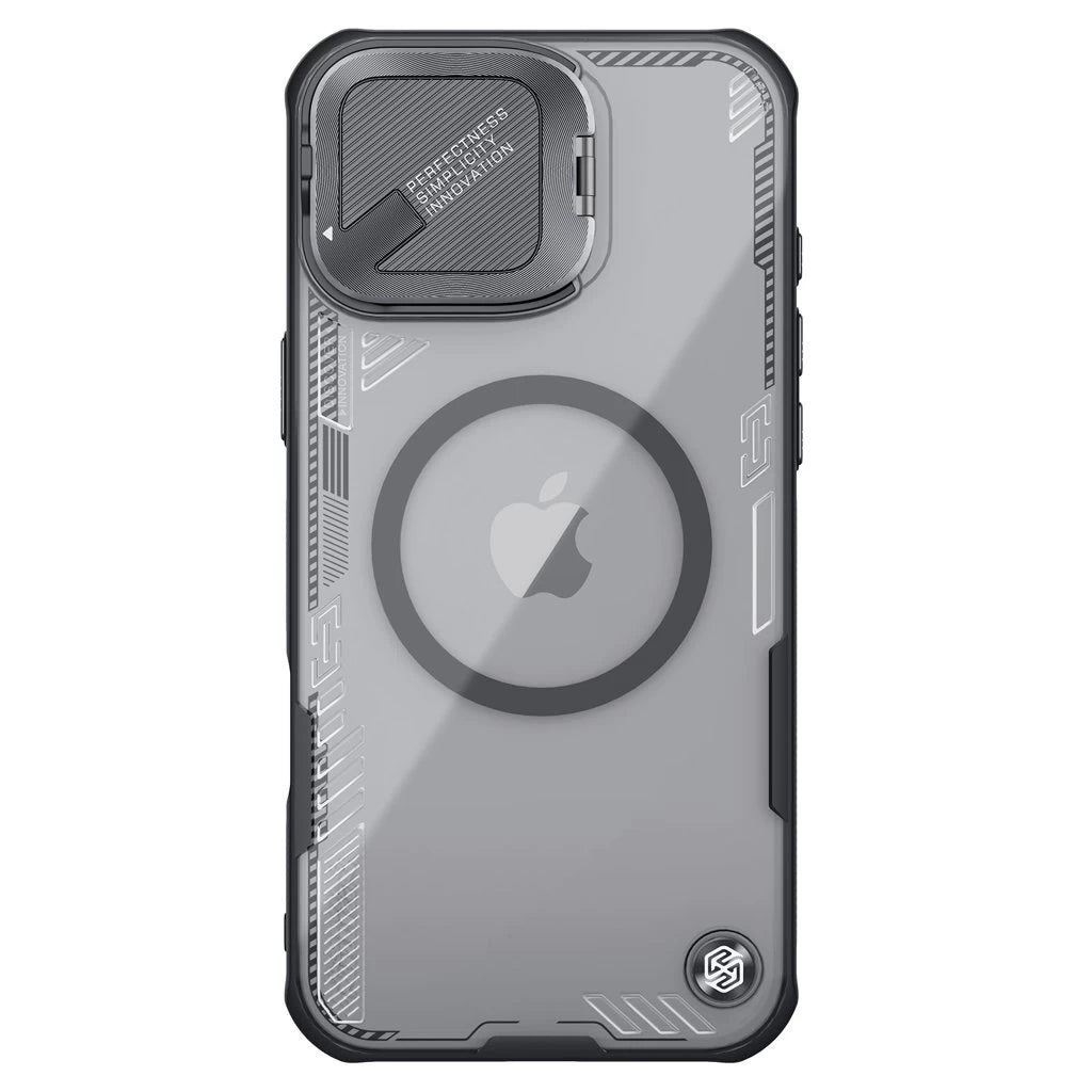 Nillkin Iceblade Prop mágneses fekete védőtok Apple Iphone 16 készülékhez – iPhone 16 tok a Nillkin kínálatából | Domshop
