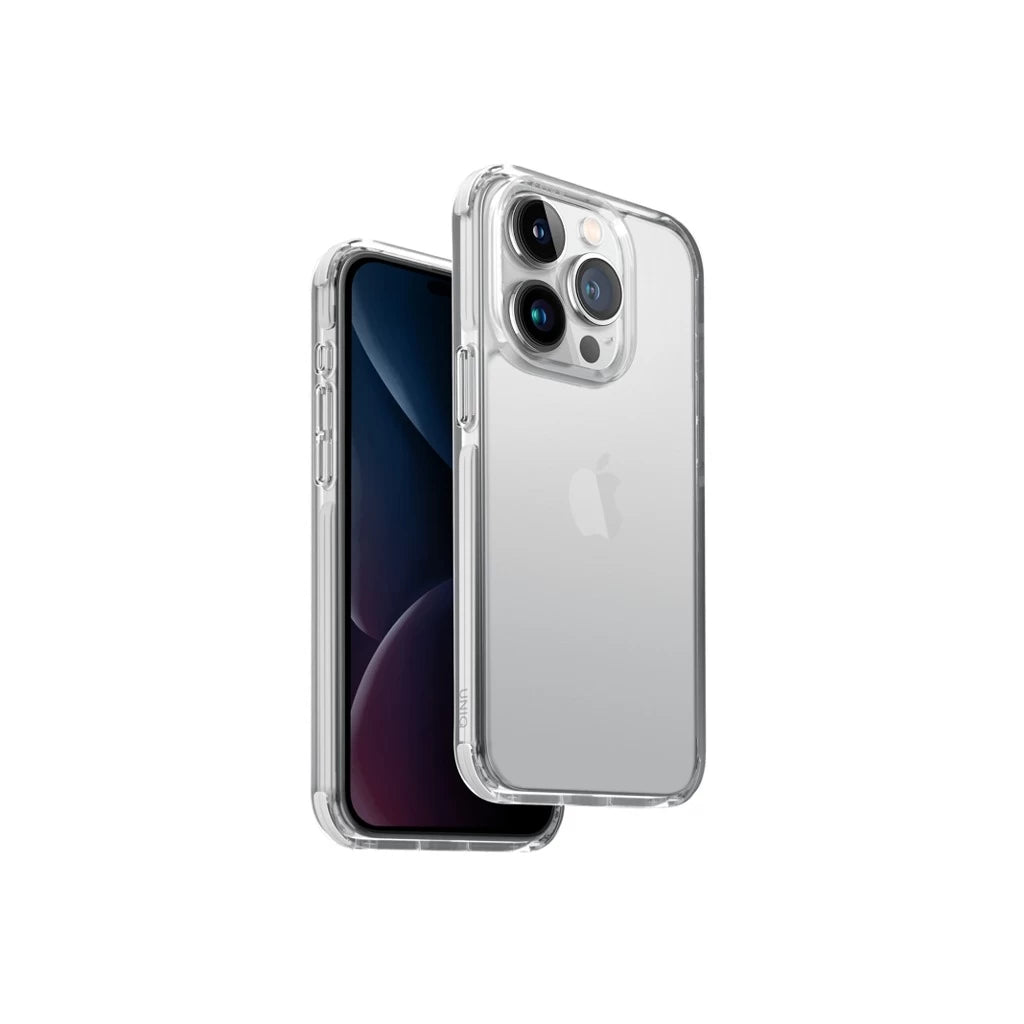 UNIQ Hybrid Combat tok Apple Iphone 15 Pro készülékhez - blanc white