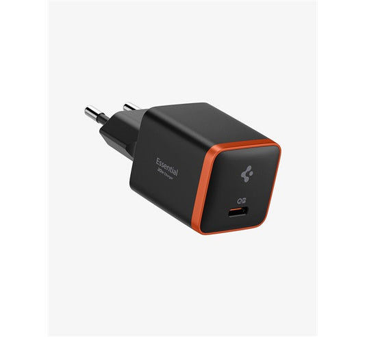 Spigen ArcStation Essential töltő adapter, 30W, fekete EE301EU – Adapter a Spigen kínálatából | Domshop