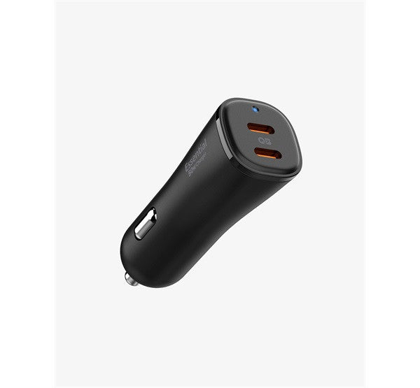 Spigen ArcStation Essential autós töltő, 50W, fekete EV502 – Autós töltő a Spigen kínálatából | Domshop