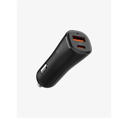 Spigen ArcStation Essential autós töltő, 48W, fekete EV482 – Autós töltő a Spigen kínálatából | Domshop