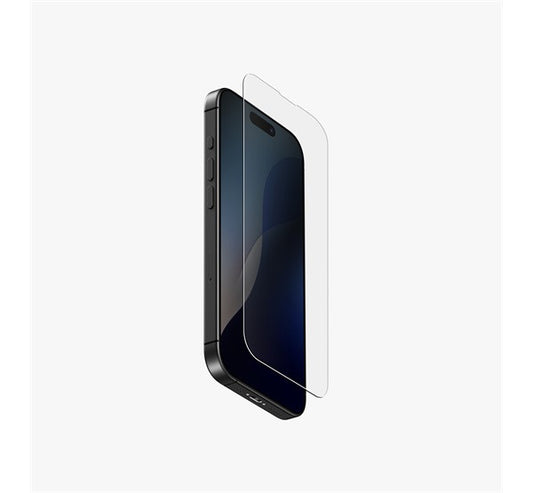 Uniq Optix Clear iPhone 16 Plus tempered glass kijelzővédő fólia, átlátszó – iPhone 15 Plus/16Plus fólia a Uniq kínálatából | Domshop