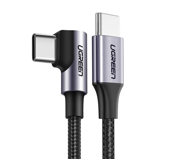 Ugreen USB-C-USB-C, QC 3.0 adatkábel, PD, 3A, 60W, 1m, fekete – USB-C kábel a Ugreen kínálatából | Domshop