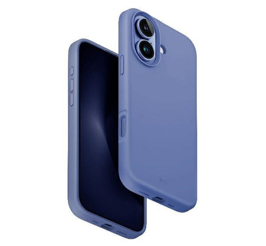 Uniq Lino Hue Apple iPhone 16 Magsafe Szilikon tok, kék – iPhone 16 tok a Uniq kínálatából | Domshop