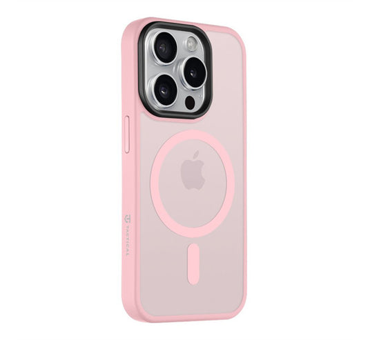 Tactical MagForce Hyperstealth iPhone 15 Pro hátlap tok, áttetsző/rózsaszín – iPhone 15 Pro tok a Tactical kínálatából | Domshop