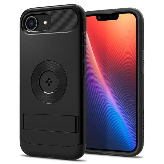 Spigen Slim Armor MagFit Apple iPhone 16e MagSafe tok, fekete – iPhone 16e tok a Spigen kínálatából | Domshop