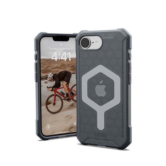 UAG Essential Armor MagSafe Apple iPhone 16e hátlap tok, hamuszürke – iPhone 16e tok a UAG kínálatából | Domshop