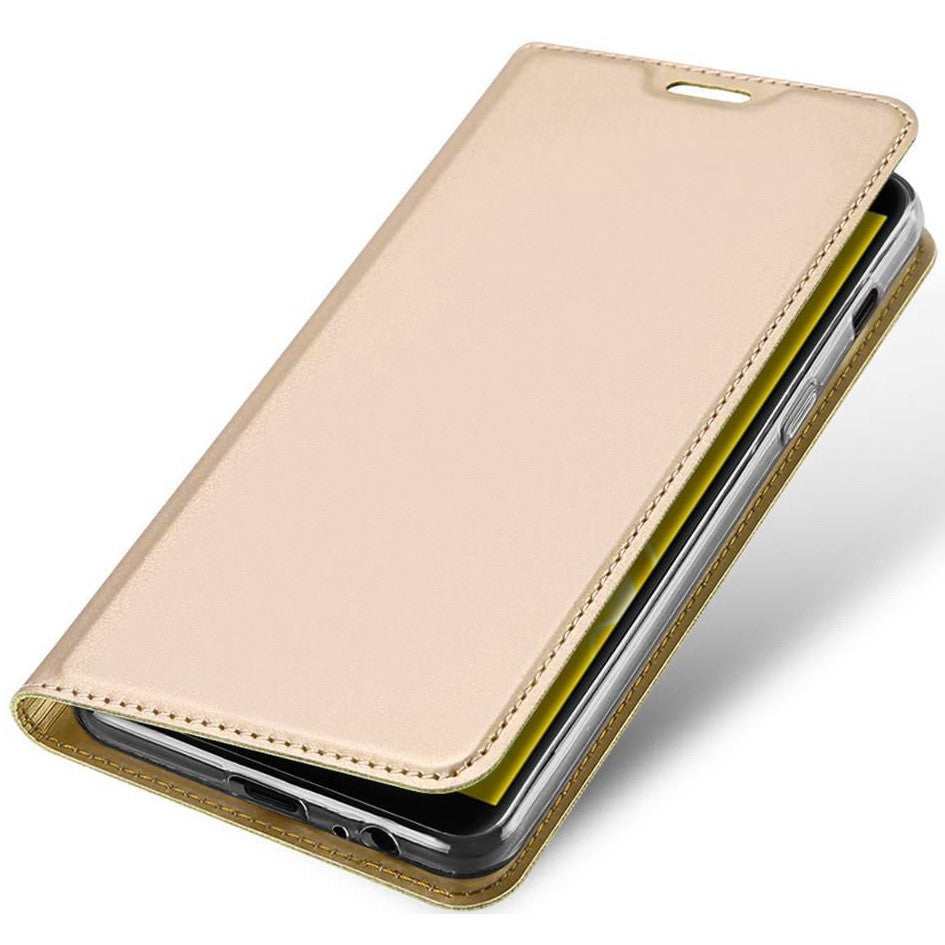 Apple iPhone 13 Pro, Oldalra nyíló tok, stand, Dux Ducis, arany – iPhone 13 Pro tok a Dux Ducis kínálatából | Domshop