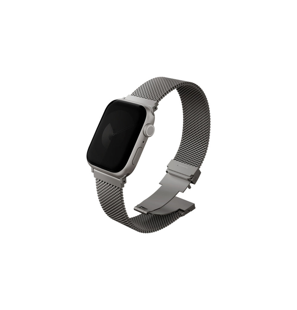 Uniq Dante Pro Apple Watch 42/41/40mm állítható fém óraszíj, ezüst – Apple Watch Fém Szíjak a Uniq kínálatából | Domshop