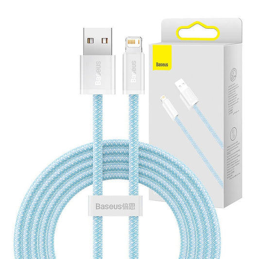 Baseus Dynamic USB-Lightning kábel, 2,4A, 2m, kék – Lightning kábel a Baseus kínálatából | Domshop