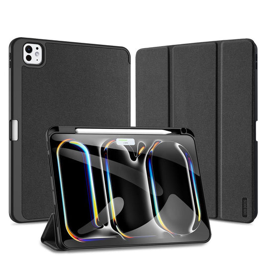 Dux Ducis Domo  iPad Pro 11 (2024) kihajtható tok pencil tartóval, fekete