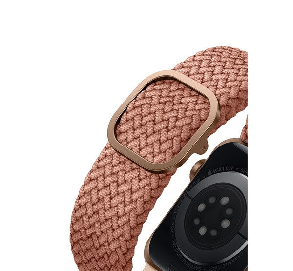 Uniq Aspen fonott szíj Apple Watch 38/40/41mm, rózsaszín – Apple Watch Szövet Szíjak a Uniq kínálatából | Domshop