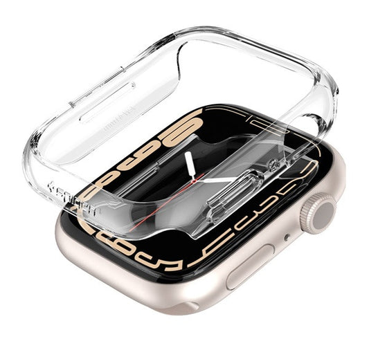 Spigen Thin Fit Apple Watch S7 41mm Átlátszó tok – Apple Watch Tokok a Spigen kínálatából | Domshop