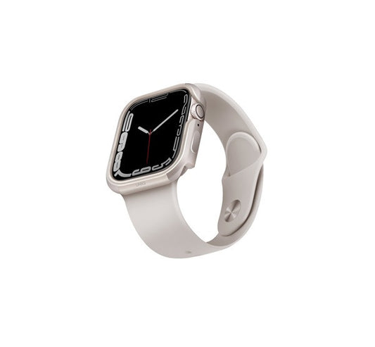 Uniq Valencia Apple Watch 45mm/44mm aluminium tok, csillagfény – a Uniq kínálatából | Domshop