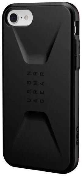 UAG Civilian Apple iPhone SE 2022 hátlap tok, fekete – iPhone 7/8/SE2/SE3 tok a UAG kínálatából | Domshop