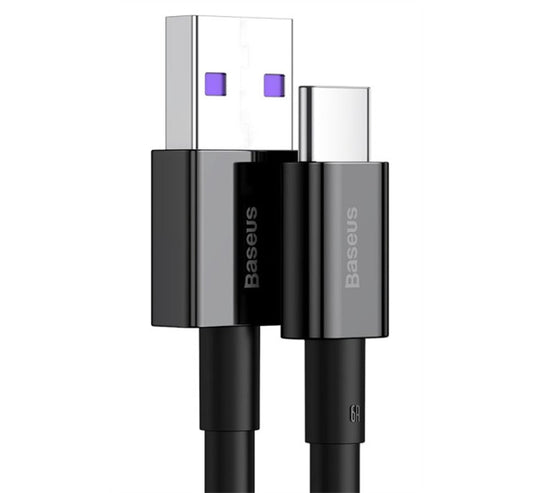 Baseus Superior USB-C gyorstöltő töltő- és adatkábel, 1m, fekete – a Baseus kínálatából | Domshop