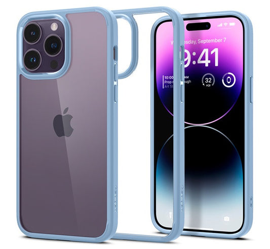 Spigen Ultra Hybrid Apple iPhone 14 Pro tok, Sierra Blue, kék – a Spigen kínálatából | Domshop