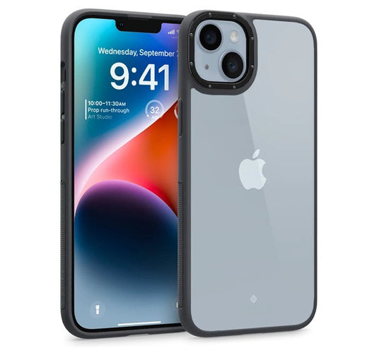 Caseology Skyfall Apple iPhone 14 Plus Matte Black tok, fekete – a Spigen kínálatából | Domshop