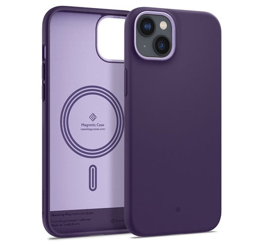 Caseology Nano Pop Apple iPhone 14 Plus Grape Purple MagSafe tok, lila – a Spigen kínálatából | Domshop