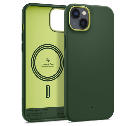 Caseology Nano Pop Apple iPhone 14 Plus Avo Green MagSafe tok, zöld – a Spigen kínálatából | Domshop