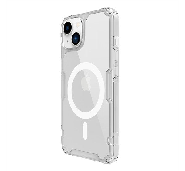 Nillkin Nature Pro Magnetic Apple iPhone 14 Plus szilikon tok, átlátszó – iPhone 14 Plus tok a Nillkin kínálatából | Domshop