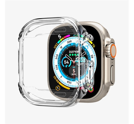 Spigen Ultra Hybrid Apple Watch UItra 2/1 (49mm) Crystal Clear tok, átlátszó – a Spigen kínálatából | Domshop