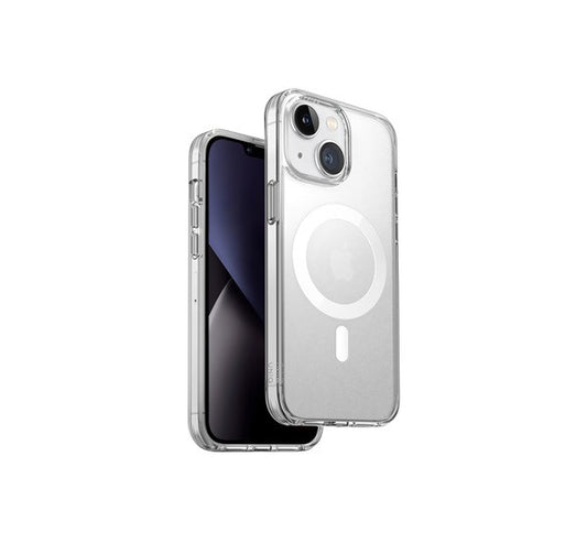 Uniq Hybrid Magclick Apple iPhone 14 Plus, Magsafe szilikon tok, átlátszó – a Uniq kínálatából | Domshop