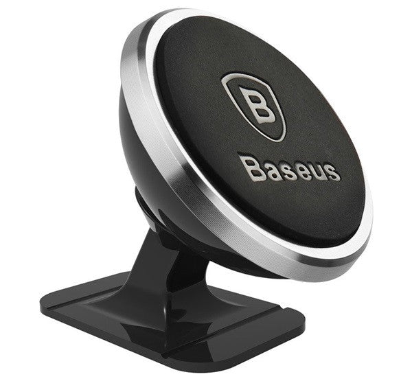 Baseus Magnetic mágneses autós tartó műszerfalra, ezüst – a Baseus kínálatából | Domshop