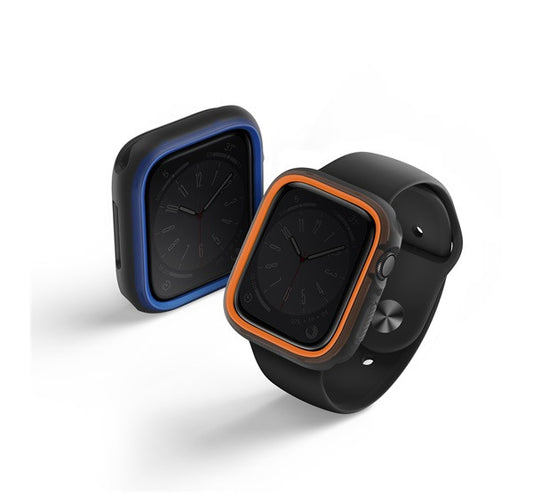 Uniq Moduo Apple Watch 45mm/44mm tok cserélhető kerettel, narancs/kék – Apple Watch Tokok a Uniq kínálatából | Domshop