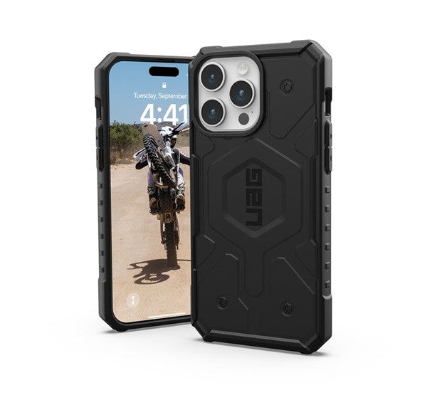 UAG Pathfinder MagSafe Apple iPhone 15 Pro Max hátlap tok, fekete – iPhone 15 Pro Max tok a UAG kínálatából | Domshop