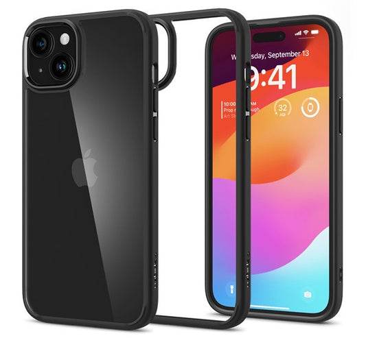 Spigen Ultra Hybrid Apple iPhone 15 Plus, fekete – a Spigen kínálatából | Domshop