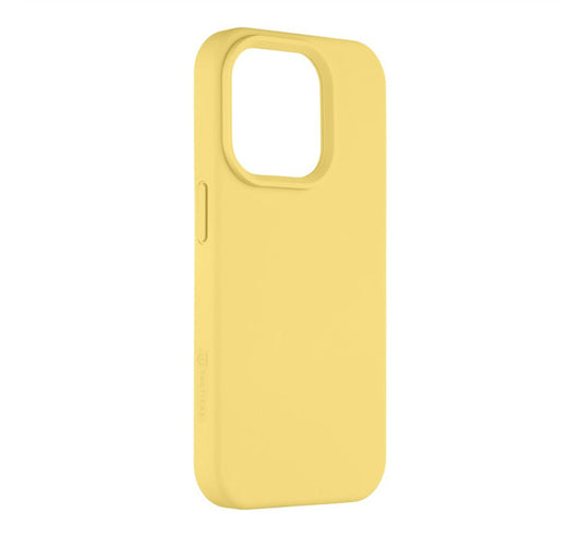 Tactical Velvet Smoothie Apple iPhone 15 Pro tok, sárga – iPhone 15 Pro tok a Tactical kínálatából | Domshop