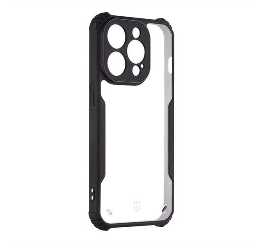 Tactical Quantum Stealth Apple iPhone 15 Pro tok, fekete/átlátszó – a Tactical kínálatából | Domshop