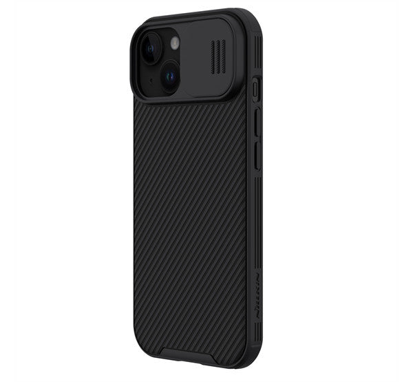 Nillkin CamShield Pro Apple iPhone 15 Plus tok, fekete – iPhone 15 Plus tok a Nillkin kínálatából | Domshop