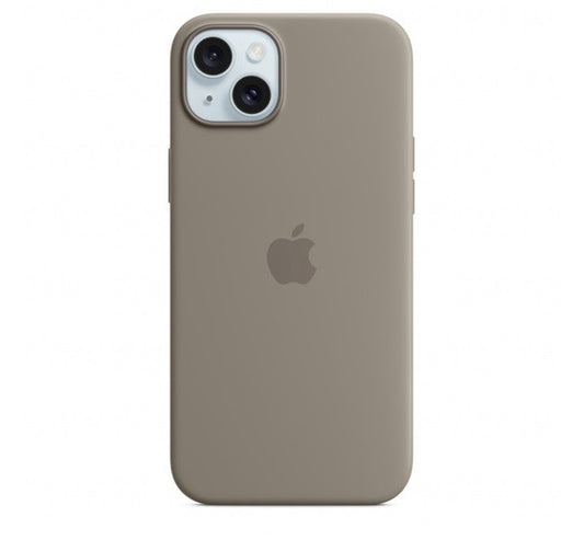 Apple iPhone 15 Plus MagSafe szilikon tok, agyag – a Apple kínálatából | Domshop