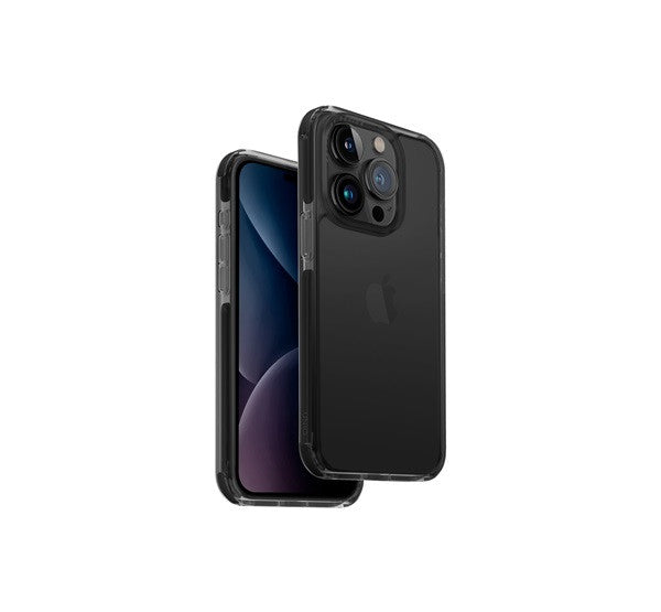 Uniq Combat Apple iPhone 15 Pro Max Szilikon tok, karbon fekete – a Uniq kínálatából | Domshop