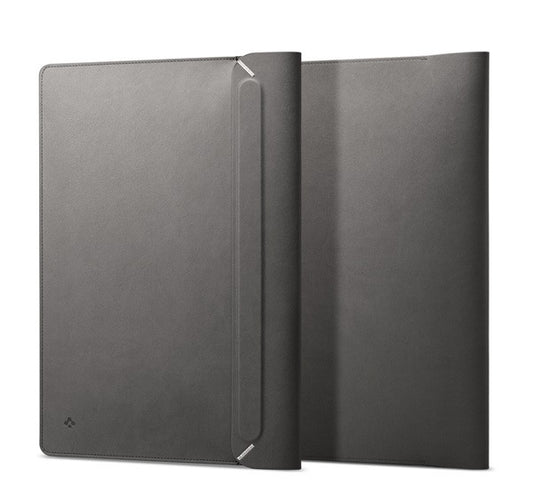 Spigen Valentinus Laptop Sleeve tok, 14", szürke – a Spigen kínálatából | Domshop