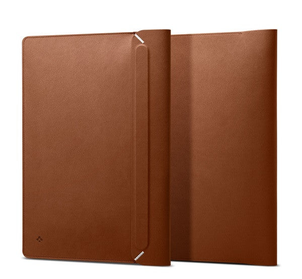 Spigen Valentinus Laptop Sleeve tok, 16", barna – a Spigen kínálatából | Domshop
